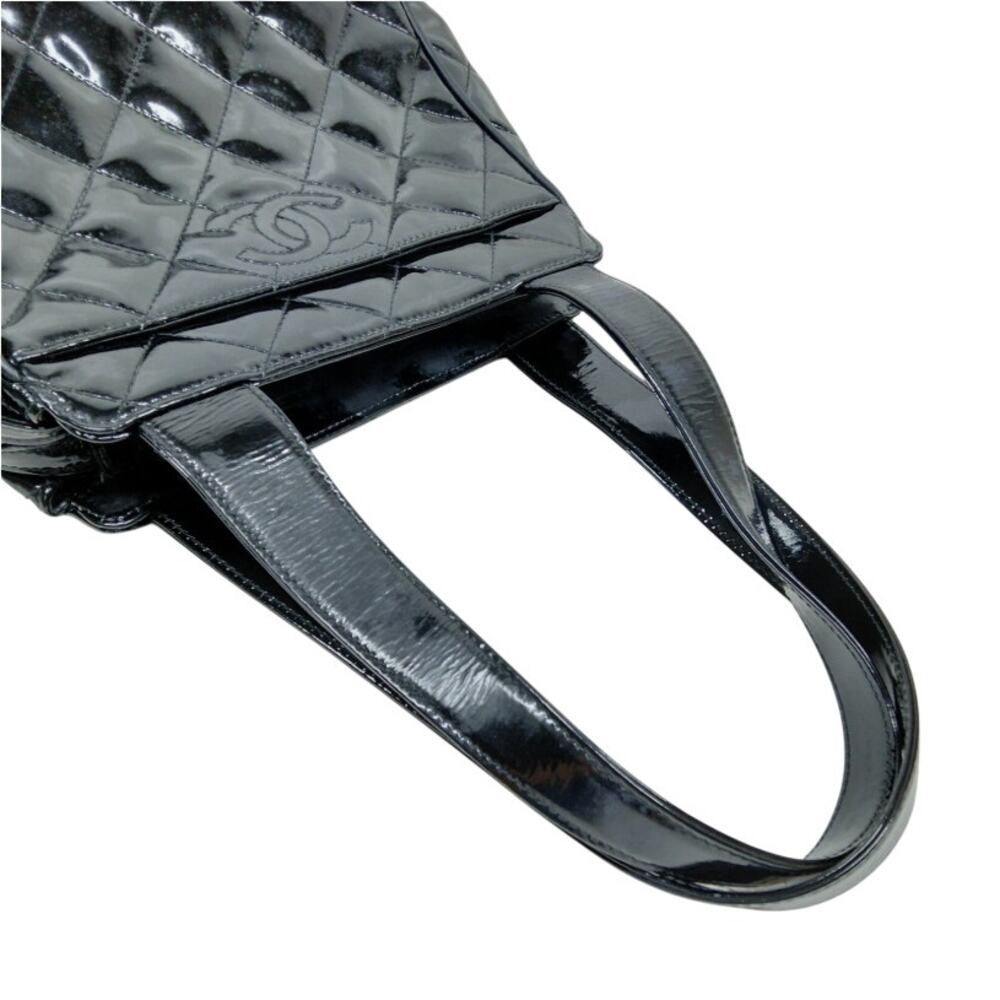 💎✨BEAUTIFUL✨💎Authentic Chanel Handbag Black Patent Leather - Picture 5 of 10